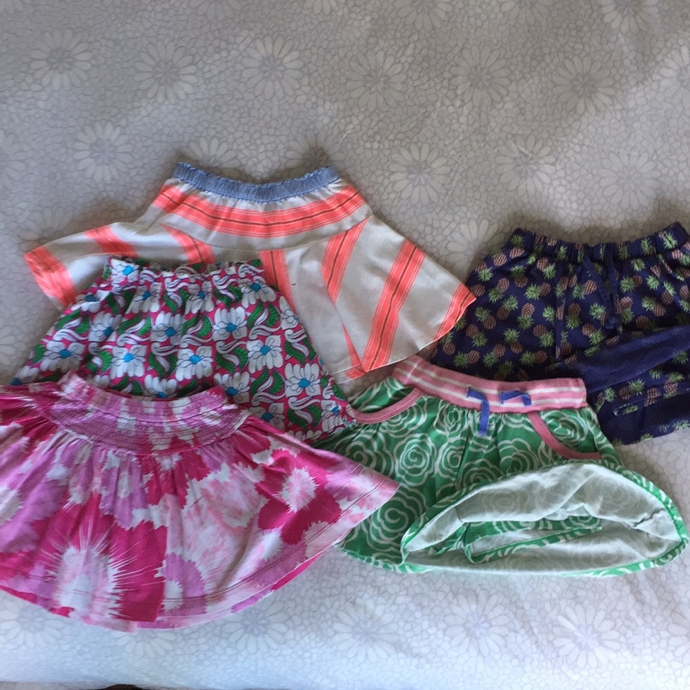Hanna Boden Crewcuts Gap HC Skirt Bundle Size 4-7